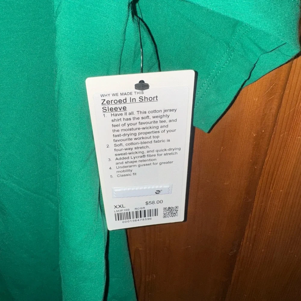 Lululemon Green T-Shirt - Picture 2 of 3